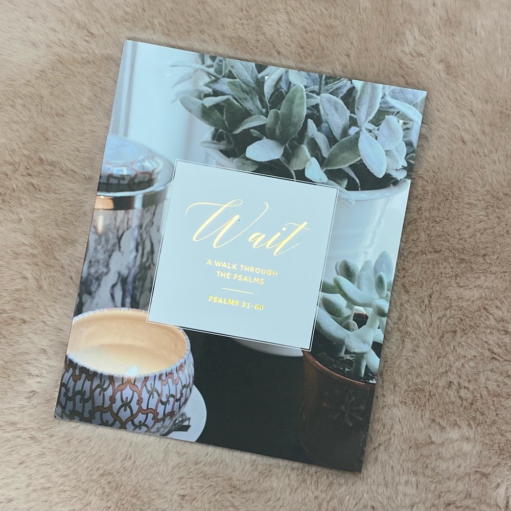 Wait (Psalms 31-60) Bible Study Devotional - The Daily Grace Co.